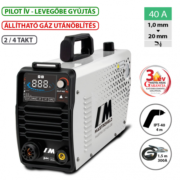 MASTRO CUT-40 LED plazmavágó inverter 65389530.png