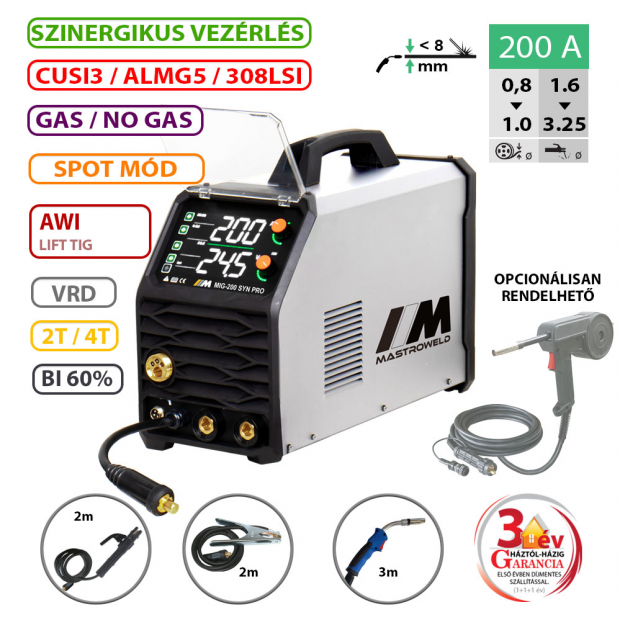 MASTRO MIG-200 SYN PRO multifunkciós hegesztő inverter 65876213.png