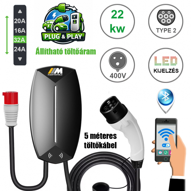Mastroweld EVoCHARGE 22 kW fali töltő 5m ** 72431228.png