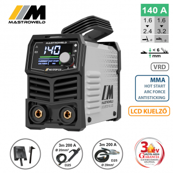 NO STOP 2,5 LCD hegesztő inverter (MMA)