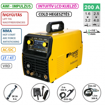 TIG-220 AC/DC hegesztő inverter**